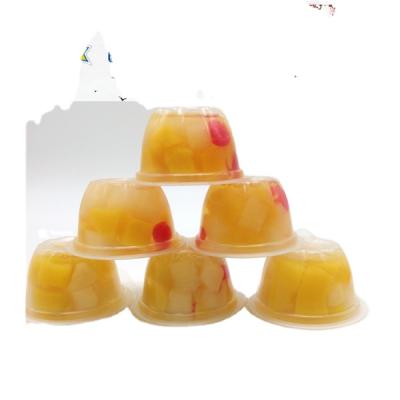 China Canned Chinese Supply Delicious And Instant Health Mini Room Temperature Fruit Jelly Cup for sale