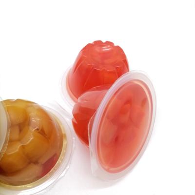 China Low Fat Factory Direct Delicious Jelly Pudding Cup Orange Fruit Cup for sale