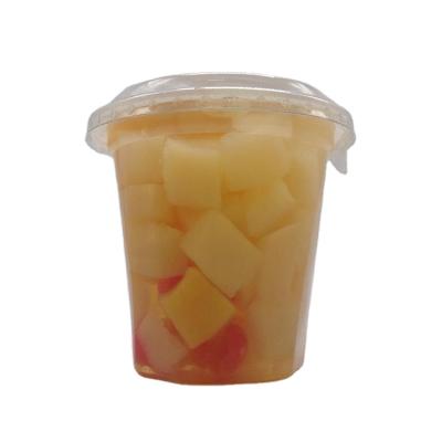 China Canned Manufacturers Selling Canned Fruit Canned Peach Fruit Cup for sale