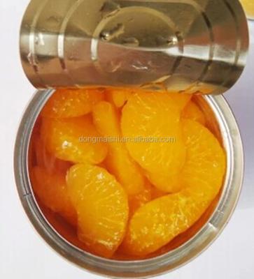 China Hot Selling Fresh Fruit Canned Delicious Light Syrup Canned Oranges for sale