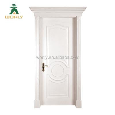 China Waterproof PVC Safety Door Bathroom Door Prices Bangladesh Balcony PVC Wooden Swing Door for sale