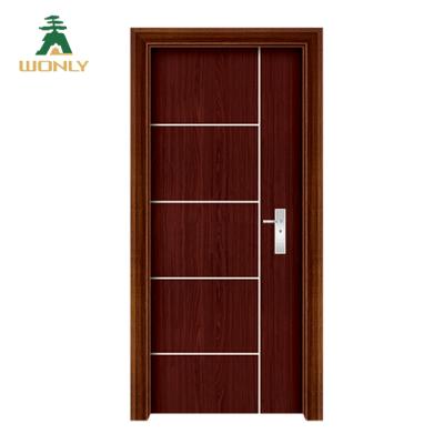 China Latest Design Swing Door Interior Door Part High Quality Solid Wood Door for sale