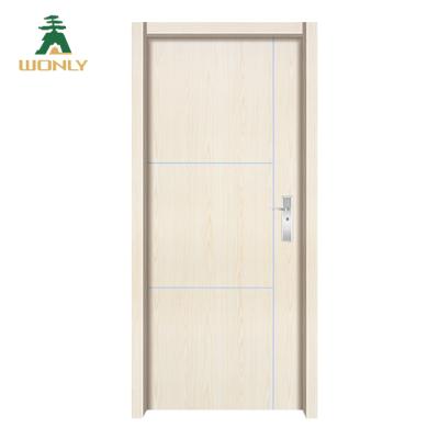 China Modern high quality solid wood door part door interior door for sale