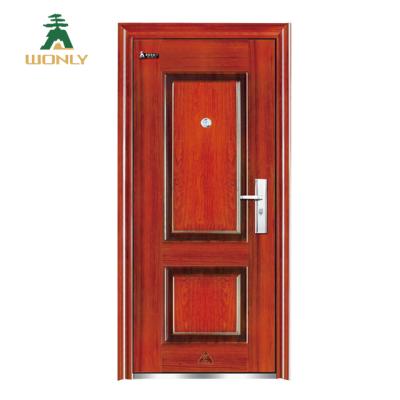 China Entrance metal doors exterior door anti-theft styles iron door gate prices for sale for sale