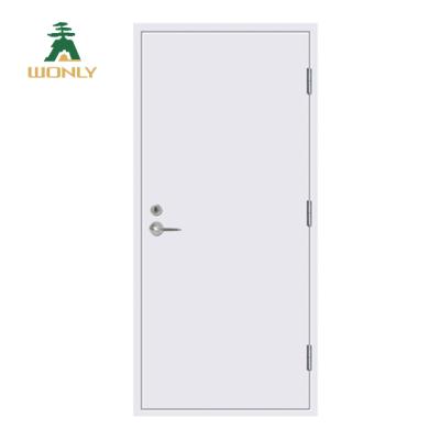 China Commercial Building Swing Hotel Used Steel Fire Proof Door Entry Doors for sale