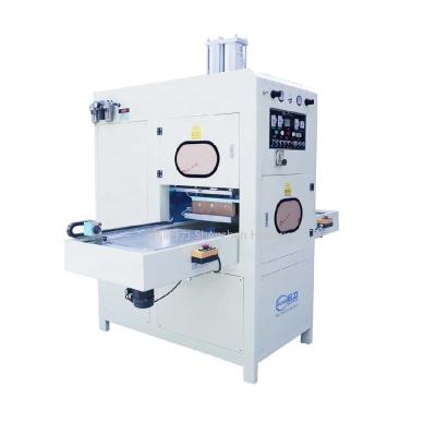 China PVC High Frequency Welding Machine For Making iPad Cover Automatic Plastic Welding And Cutting Machine Of High Frequency For Making PVC Foam And Powder Blast for sale