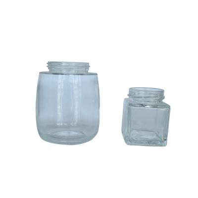 China Good Price Food Type New Storage Jars Storage Glass Jar For Kitchen for sale