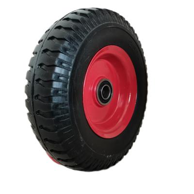 China High Quality Standard Bearing Solid PU Foam Wheel 8