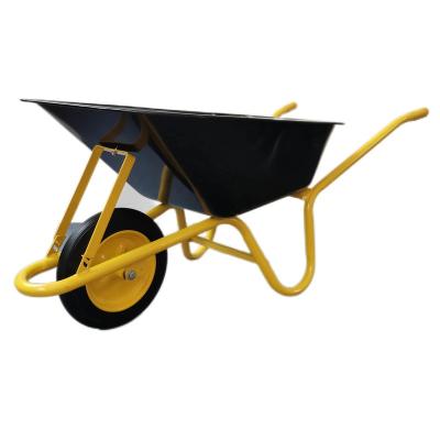 China WB6414-R Garden Farm Tray High Quality Heavy Duty Steel Wheel Barrow for sale