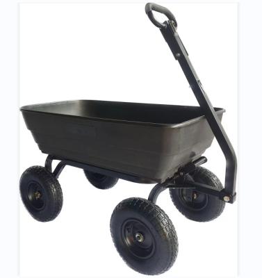 China Poly Dump Cart Garden Cart Tool Cart Shopping Wheelbarrow TP6 for sale