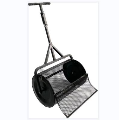 China TP1624S Steel Metal Lawn Roller Manual Garden Tools for sale