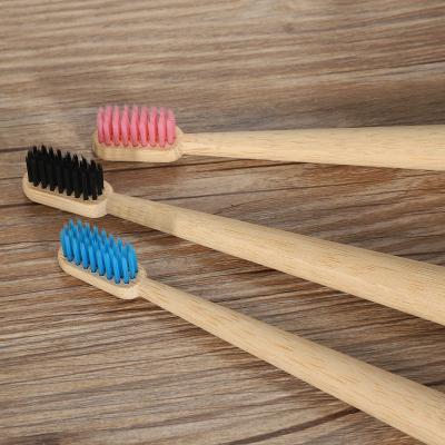 China Eco Hotel Amenities Small Moq Disposable Single Pack Exquisite Kids Bamboo Toothbrushes for sale