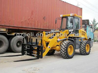 China 1.6ton Front End Loader Forklift Loader 0.8m3 for sale