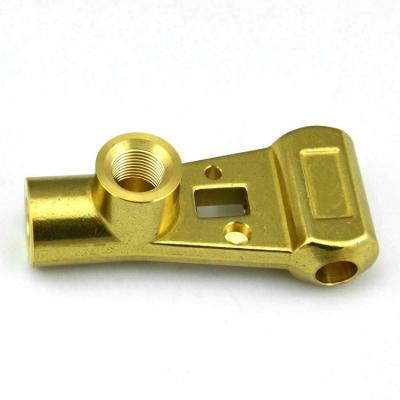 China Brass Precision Customized Brass Hot Forged Handle for sale