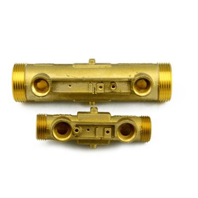 China Brass Customized Forged Brass Flow Tube With Precision CNC Machining for sale