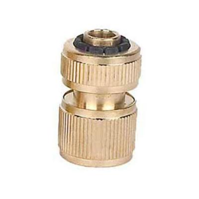 China Garden Water Hose Quick Coupling Brass Hose Pipe Quick Connector for sale