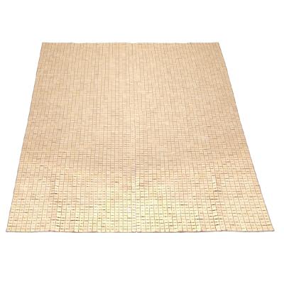 China Japanese Style Bamboo Mahjong Cloth-Weaving Cooling Mat For Sleeping-Queen Size for sale