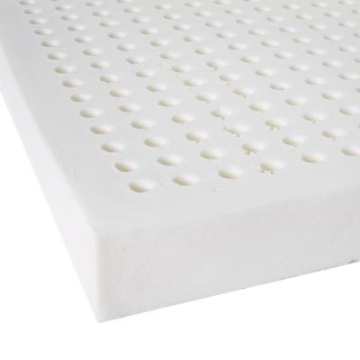 China Good Natural Latex Mattress Topper King Size Bed With Removable Cover for sale