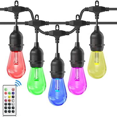 China Holiday/Colorful String Light Waterproof IP65 RGB LED Wifi Ball String Lights Party Christmas/Bar/etc. for sale