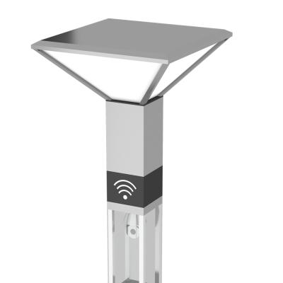 China ROAD smart city smart street light with LED screen WiFi control system and one alarm key car charging 5G function for sale