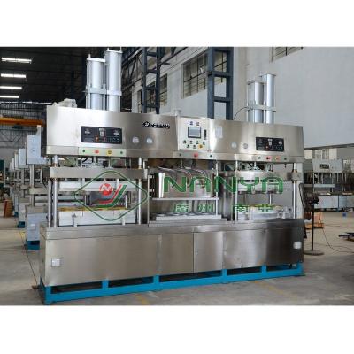 China Semi Automatic Restaurant Paper Pulp Bagasse Pulp Tableware Making Machine for sale