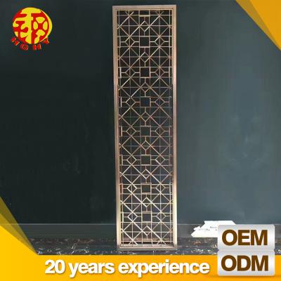 China Customized Stainless Steel Materials Used Partition Wall Office Cabin Waterfall Construction Room Divider For Balcony for sale