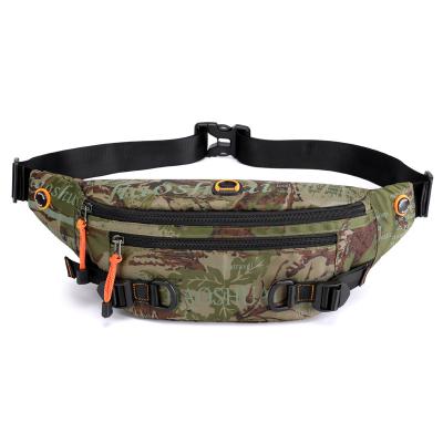 China 2021 Outdoor Water Proof Men Waist Bag Street Trend Fanny Pack Messenger Bag Sports Running Personal Waist Bag for sale