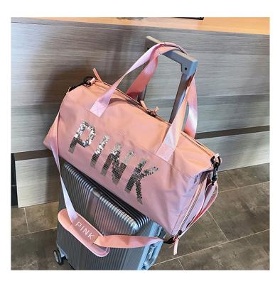 China New fashion gym separation water proof unisex duffel bag dry and wet bag can be customized logo leisure sports travel bag for sale