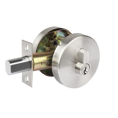 China Suitable For Entrance Security Deadbolt Lock Bolt Cylinder Brass Deadbolt Door Lock for sale