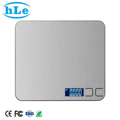 China WITH COVER Multifunctional Waterproof Kitchen Scale Electronic Digital Stainless Steel Food Kitchen Scale for sale