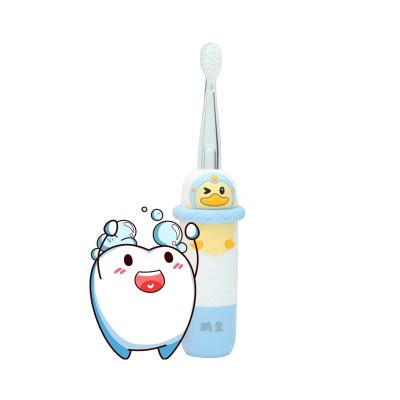 China 2022 Factory Wholesale Cartoon Oral Hygiene Keep Clean Child Smart Electric Toothbrush for sale