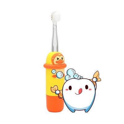 China 2022 New Cartoon Baby Kids Soft Sonic Electric Toothbrush With Travel for sale