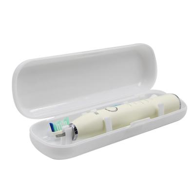 China 2021 PP Travel Electric Toothbrush Cover Box Convenient Sonic Electric Toothbrush Storage Box White for sale