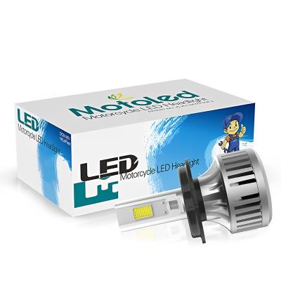 China For replace/repair Motoled Super Bright 60W 6000Lumen CSP White Color Motorcycle Led Headlights Bulbs with Fan Hi/Lo Beam Headlamp For Mt03 Motos for sale