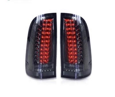 China MAICTOP Auto Parts Car Accessories Led Tail Light 2008-2014 For hilux Vigo Black Smoke PP Material Good Quality for sale