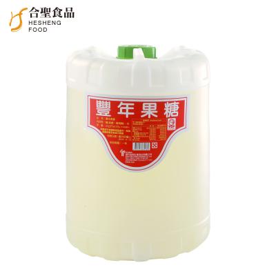 China Drink Sugar Taiwan Hot Selling Bubble Tea Ingredients 25kg Fructose for sale