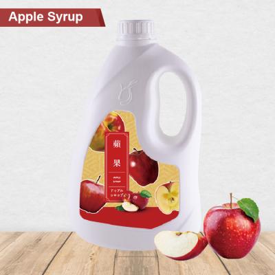 China 2021 Beverage Hesheng Concentrate Sixfold Syrup For Bubble Tea Fruit Drinks Beverage Apple Juice for sale