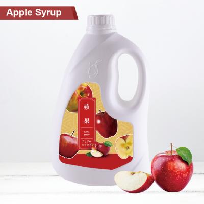 China Beverage Hesheng Concentrate Sixfold Syrup For Bubble Tea Fruit Drinks Drinks Apple Juice for sale