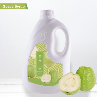 China Made in Taiwan Bubble Milk Tea Fruit Soft Drink for Guava Concentrated Syrup J for sale