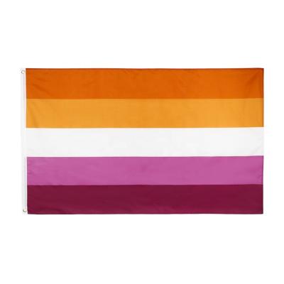 China THE OTHER 90x150cm Sunset Lesbian Pride Flag LGBT 2019 Flag for sale