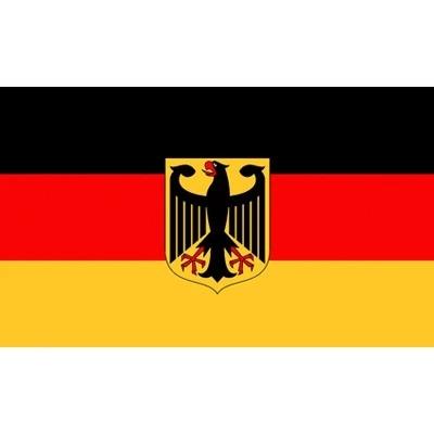 China THE OTHER 40*60cm/60*90cm/90*150cm/120*180cm 90*150cm Germany Flag Coat Of Arms German Eagle Flag for sale