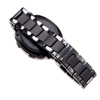 China High Quality Ceramic ibracelet 20mm 22mm Ceramic and Matte Watch BandsSuitable for Samsung Galaxy S2S3S4S5 42mm 46mm Watch Band for sale