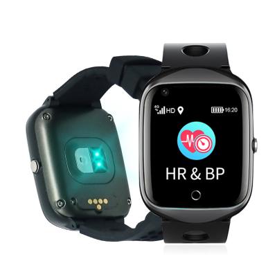 China Hot Selling Waterproof 3G 4G LTE Heather Monitor GPS Smartwatch with Thermometer Heart Rate Monitoring SOS Call for Elder FA66S for sale