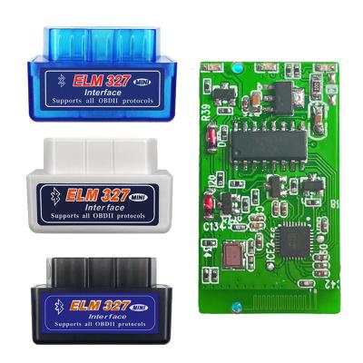 China All Vehicle Car Code Device Mini ELM327 BT V2.1 /V1.5 OBD2 Protocol OBDII LDO Chip LDO For Android /Symbian elm327 V1.5 obd2 diagnostic tool for sale