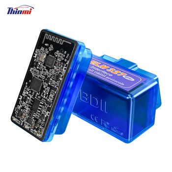 China All Vehicle Chip FKCYM438 OBD2 Code Reader ELM 327 1.5 OBD Mini ELM327 V1.5 ELM 327 V1.5 Car Diagnostic Tool Scanner Protocol All Same As Chip 25K80 for sale