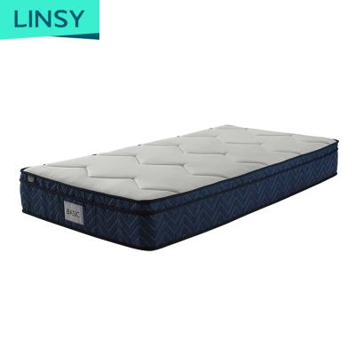 China Linsy 24cm Size Foldable Firmaness CertiPUR-USA Company Certified 22cm Pocket Coil Spring Bed Mattress P2314 for sale