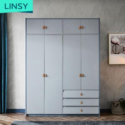 China Llinsy Adjustable Royal Ready Made Wardrobe Furniture Closet (Size) Llinsy Wooden Master Bedroom Space Saving Wardrobe Organizers Ft1D for sale