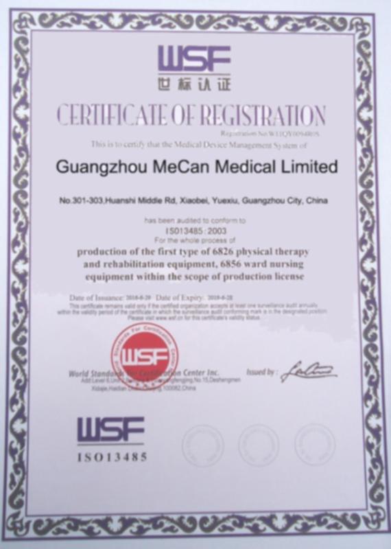 ISO 13485 - Guangzhou MeCan Medical Limited