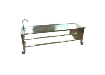 China Common Anatomy Dissection Tables For Morgue Room , Stainless Steel Cadaver Table for sale