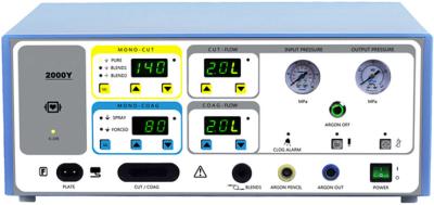 China Argon ESU Electrosurgical Unit 300W Simple Operation With LED Five Working Mdes for sale